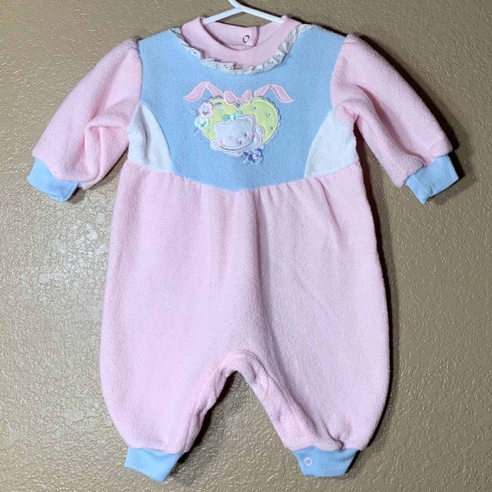 Vintage Small Steps baby girl jumpsuit‎
